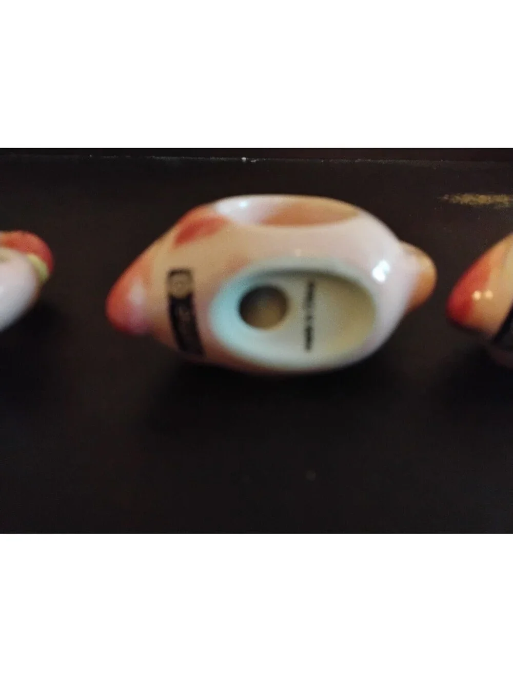 Vintage Target Home Pink Flamingo Ceramic Napkin Rings Set of 3 Table Decor